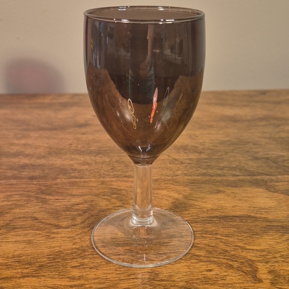 VINTAGE Multicolor Iridescent Wine Glasses, Set of 5 - Picture 4 of 16